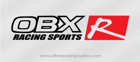 OBX Racing Decals - Pair (2 pieces)